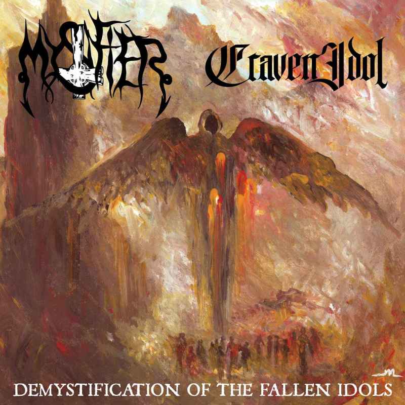 MYSTIFIER / CRAVEN IDOL - Demystification of the Fallen Idols CD